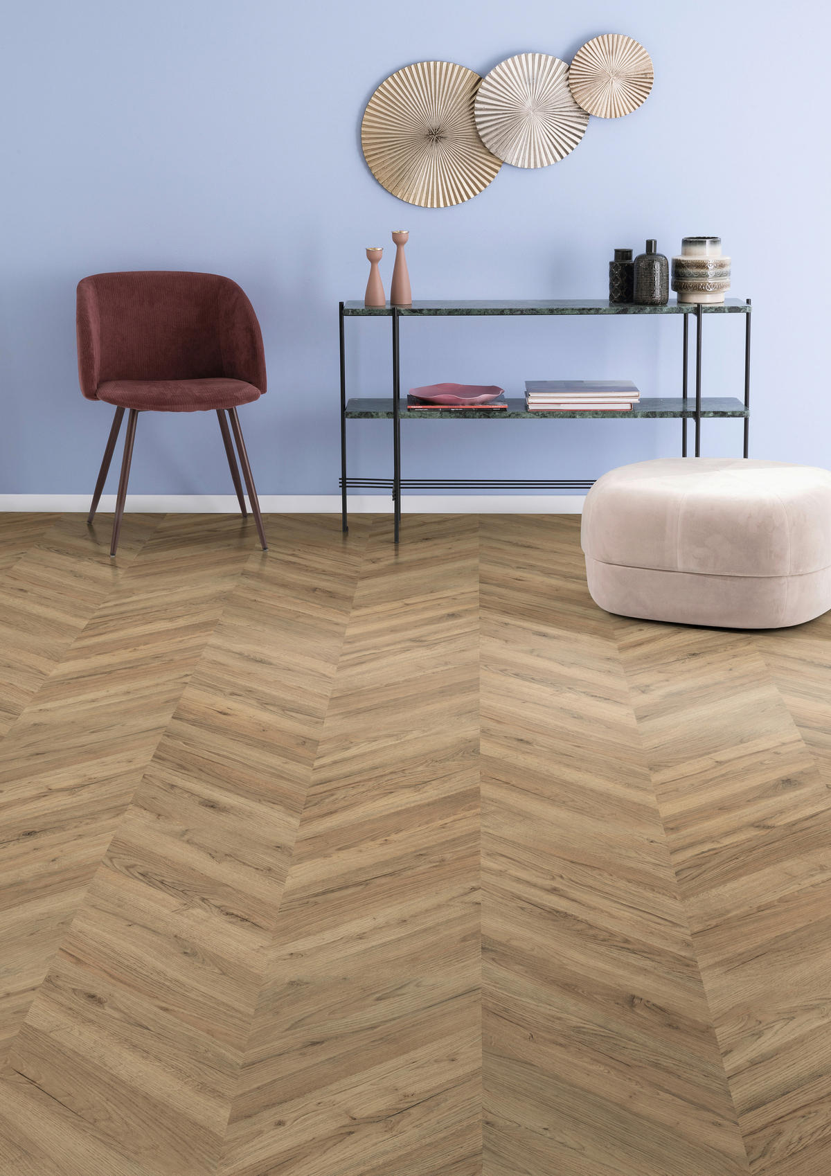 LAMINATBODEN Rillington Eiche EGGER Nature Sense  per  m² - Eichefarben/Braun, KONVENTIONELL, Holzwerkstoff (129.2/32.7/0.8cm) - Egger Holzwerkstoffe