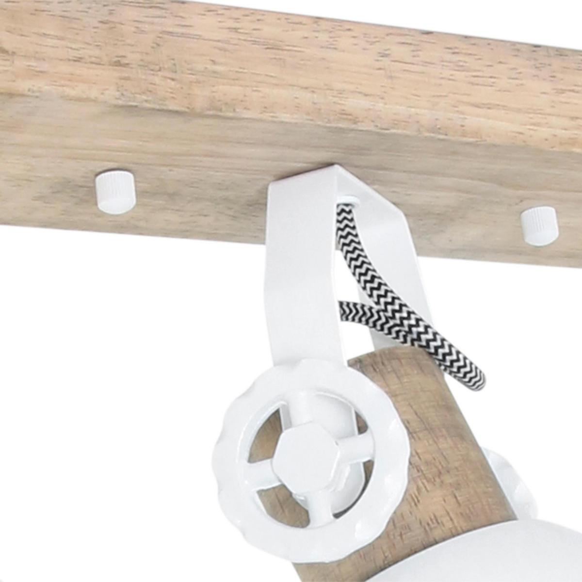 DECKENSPOTS 59/19/23 cm   - Anthrazit/Kupferfarben, Trend, Holz/Metall (59/19/23cm)