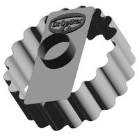 LINZER-KEKSAUSSTECHER - Edelstahlfarben, Basics, Metall - Dr.Oetker