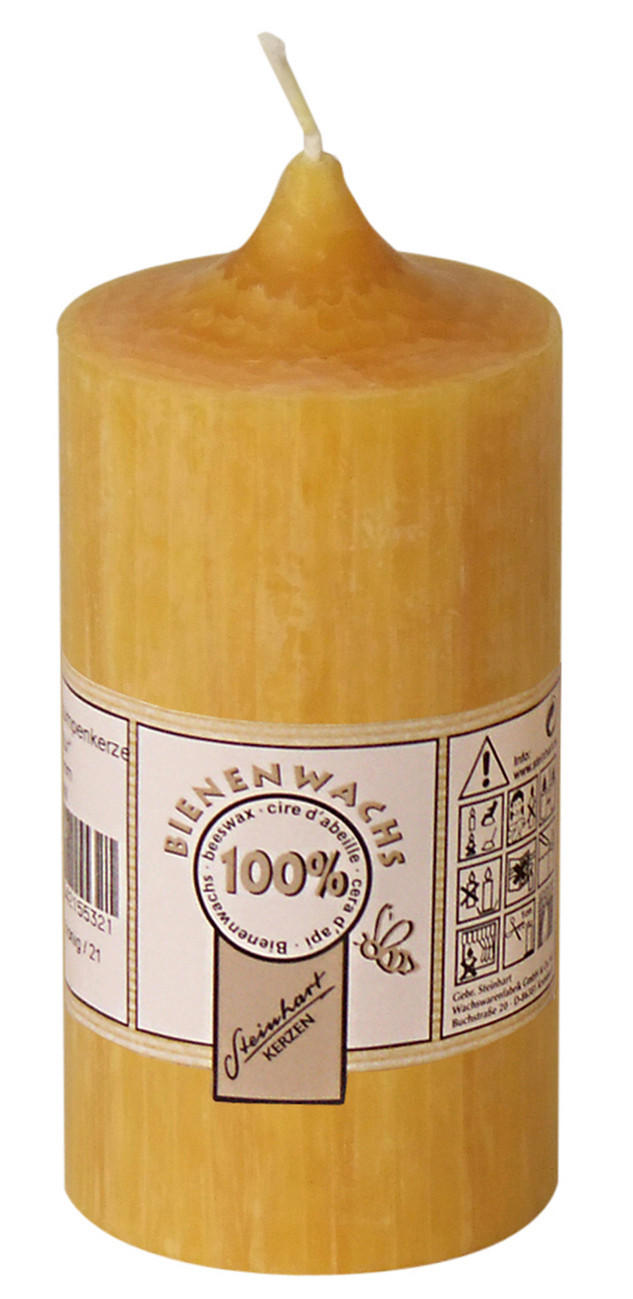 STUMPENKERZE 5,5/12 cm  - Gelb, Basics (5,5/12cm)