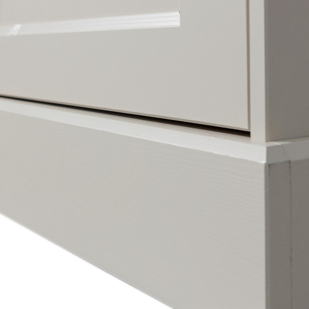 EINLEGEBODENSET 102/5/54 cm 3-teilig Olivia Grau  - Grau, Basics, Holz (102/5/54cm) - MID.YOU