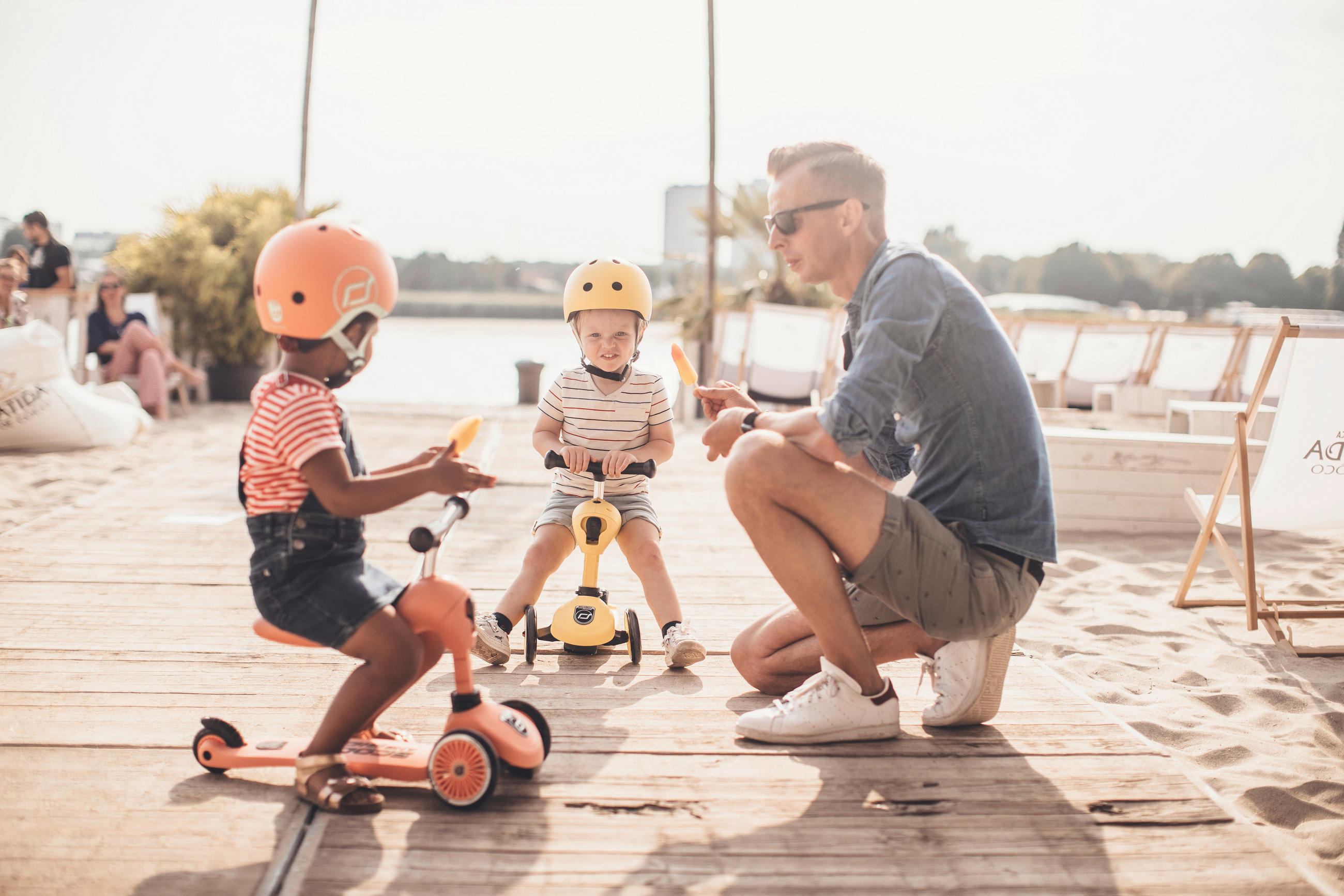 KINDERSCOOTER Highwaykick 1  - Gelb, Basics, Kunststoff/Metall (24/37/55cm) - Scoot and Ride