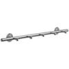 WANDGARDEROBE  in Chromfarben, Edelstahlfarben  - Chromfarben/Edelstahlfarben, Design, Metall (72/6/16cm)