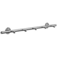 WANDGARDEROBE Chromfarben, Edelstahlfarben  - Chromfarben/Edelstahlfarben, Design, Metall (72/6/16cm)