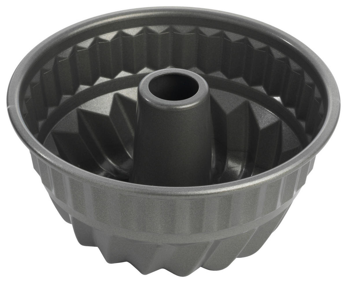 GUGELHUPFFORM  - Anthrazit, KONVENTIONELL, Metall (16/8,5cm) - Birkmann