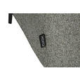 ECKSOFA in Struktur Hellgrau  280/205 cm  - Hellgrau/Schwarz, Design, Textil/Metall (280/205cm) - Xora