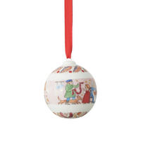 CHRISTBAUMANHÄNGER Porzellankugel - Weihnachtskugel 2026  - Multicolor, Basics, Keramik (6/8cm) - Hutschenreuther