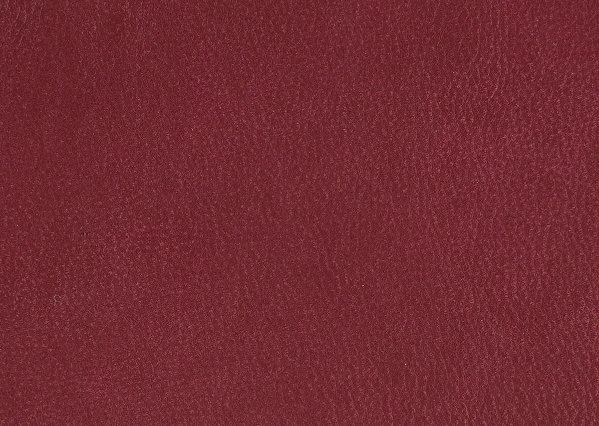 ECKSOFA  in Echtleder Bordeaux  235/274 cm  - Eichefarben/Bordeaux, KONVENTIONELL, Leder/Holzwerkstoff (235/274cm) - Beldomo Premium