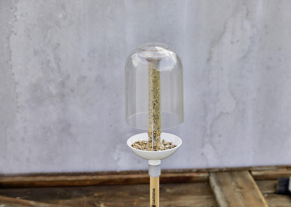 CLICK UP FUTTERSTATION - Klar, Design, Kunststoff (15,7/35,2cm) - Gardena