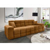 VIERSITZER-SOFA in Bouclé Goldfarben  - Goldfarben/Schwarz, MODERN, Kunststoff/Textil (300/87/120cm) - Livetastic