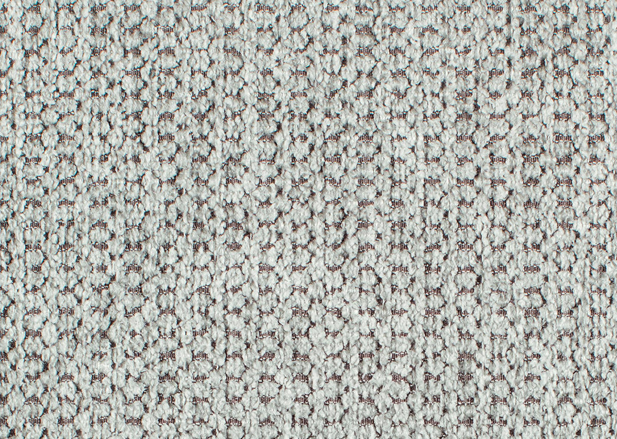 TRAPEZSOFA in Flachgewebe Silberfarben  - Silberfarben/Schwarz, Konventionell, Textil/Metall (219/107/97cm) - Pure Home Comfort