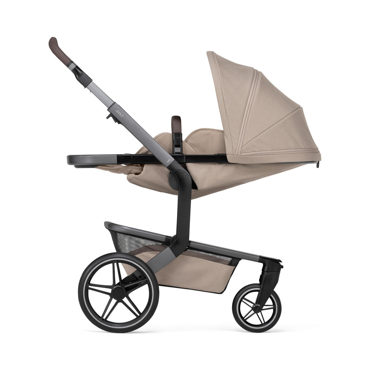 KINDERWAGEN  Day 5  Sandy Taupe  - Taupe/Grau, Basics, Textil/Metall (94/60/113cm) - Joolz