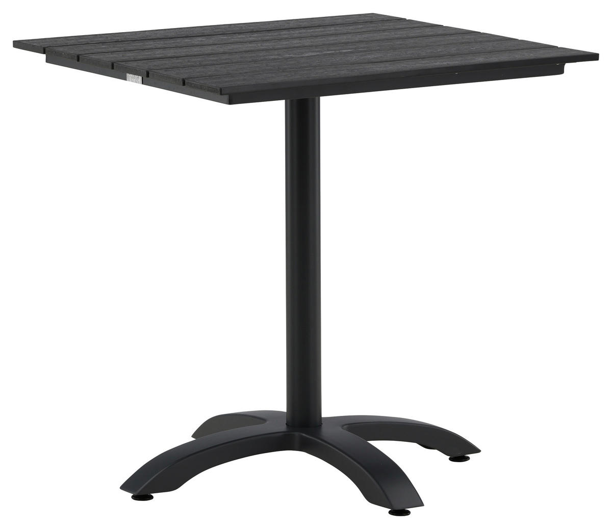 BALKONGBORD metall, plast  - svart, Klassisk, metall/plast (70/74/70cm) - Gardenson