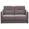 SCHLAFSOFA in Mikrofaser Rosa  - Schwarz/Rosa, KONVENTIONELL, Kunststoff/Textil (147/89/87cm) - Livetastic