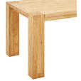 ESSTISCH Wildeiche massiv rechteckig Eichefarben  - Eichefarben, Design, Holz (200/100/75cm) - Linea Natura