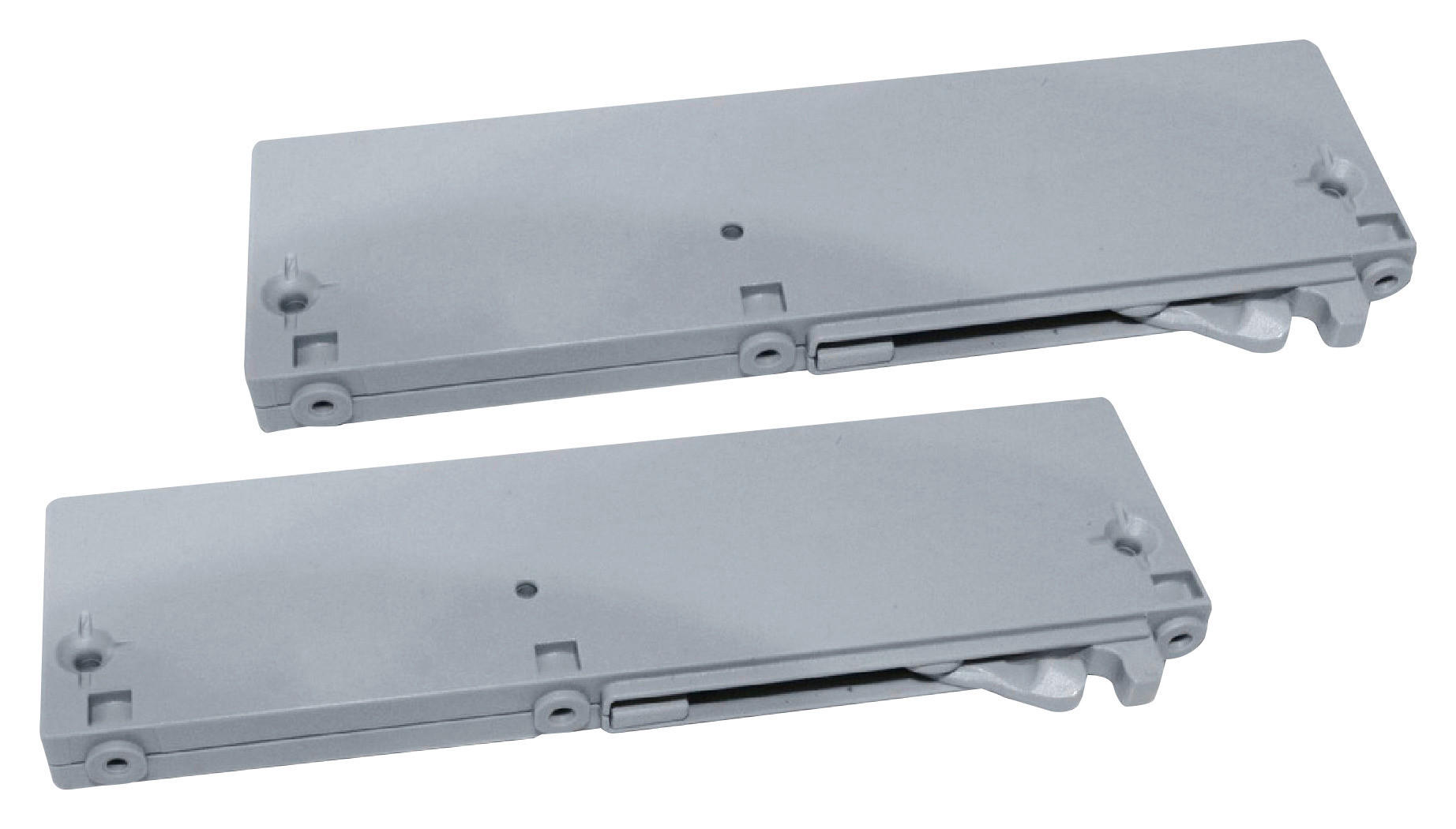 TÜRDÄMPFER Grau  - Grau, Kunststoff - Boxxx