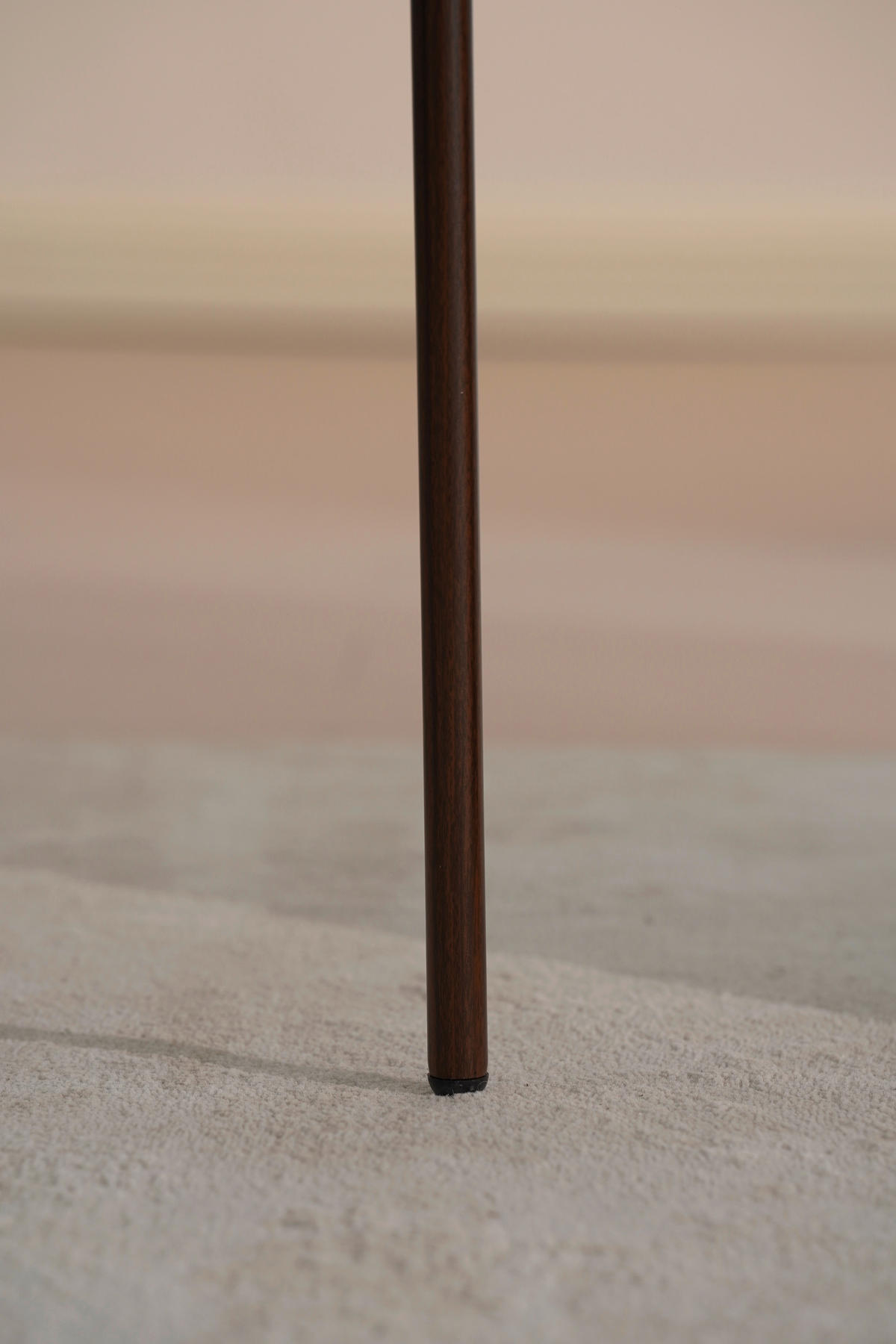 STUHL , , Teddystoff  - Walnussfarben/Weiß, MODERN, Holz/Textil (55/78/58cm) - MID.YOU