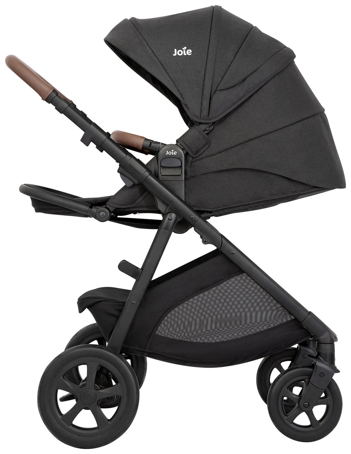 KINDERWAGENSET  Alore Set  Shale  - Schwarz, Basics, Kunststoff/Textil (67cm) - Joie
