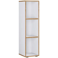 AKTENREGAL 30/110/33 cm  - Honigeiche/Weiss, Design, Holzwerkstoff/Kunststoff (30/110/33cm) - P & B