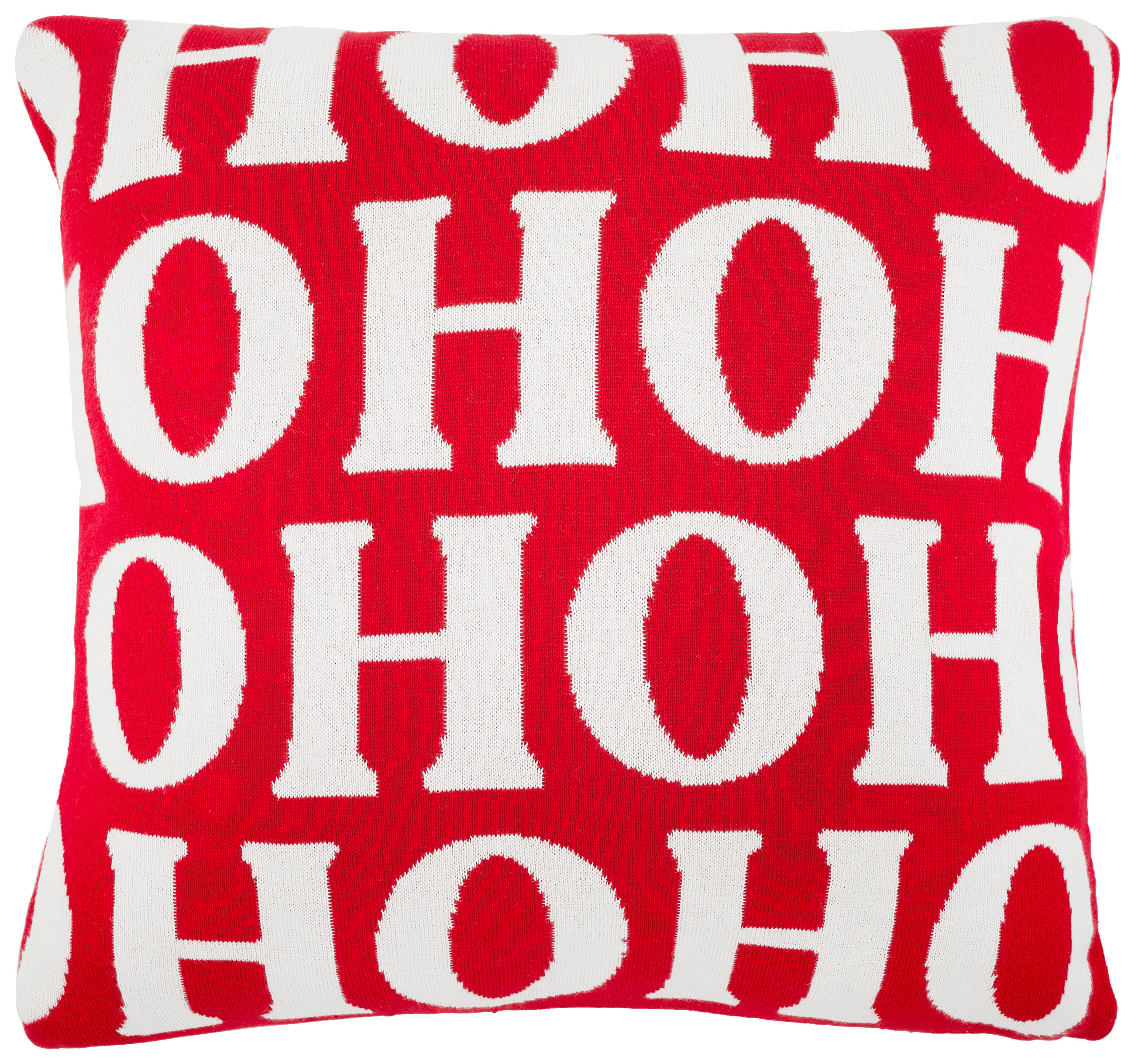 ZIERKISSEN  - Rot/Naturfarben, LIFESTYLE, Textil (45/45cm) - X-Mas
