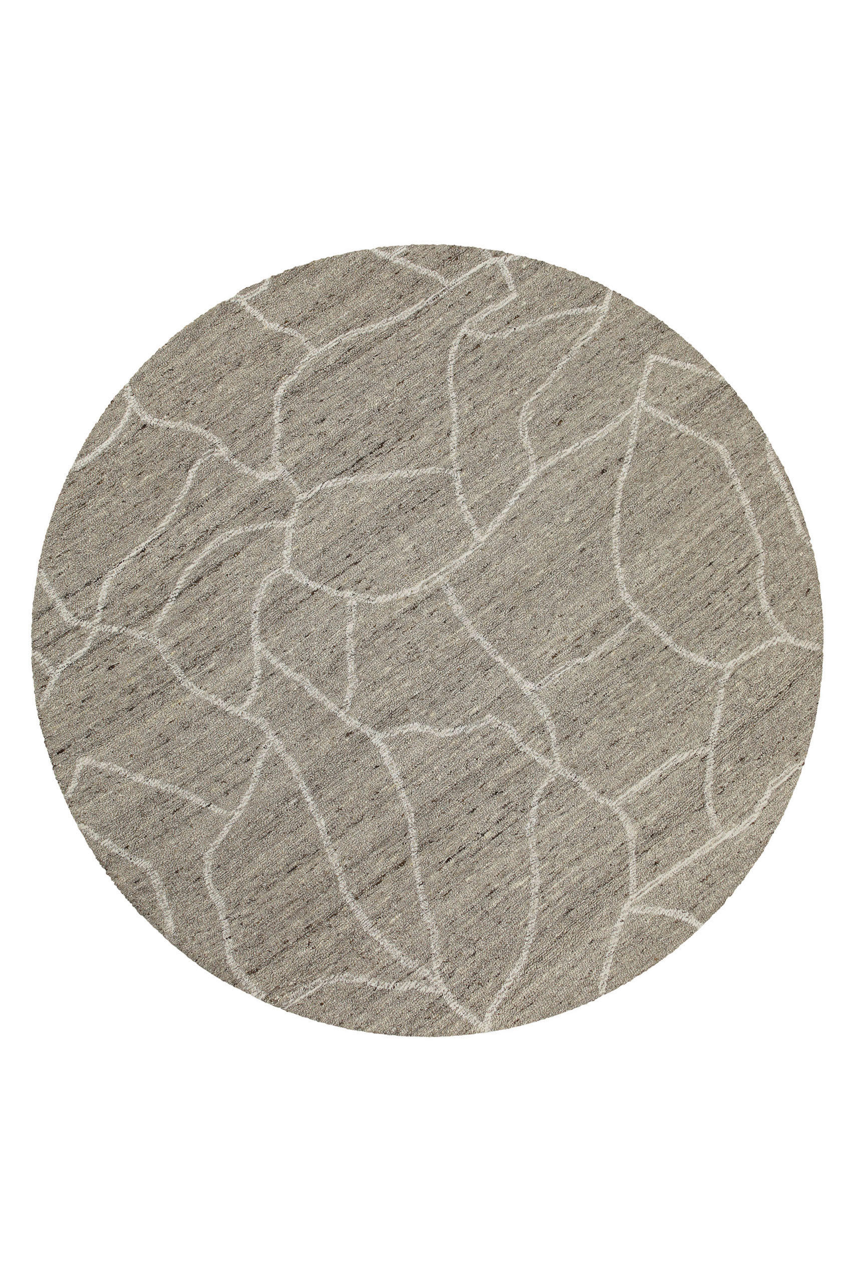 WEBTEPPICH 200 cm Hamptons Fourtyone Creme, Grau  - Creme/Grau, KONVENTIONELL, Textil (200cm) - WECON HOME