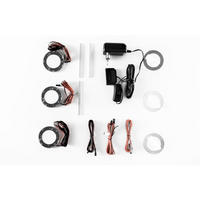 EINLEGEBODENBELEUCHTUNG  6/1/6 cm  - Schwarz/Weiß, Design, Kunststoff/Metall (6/1/6cm) - Livetastic