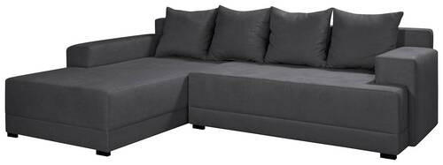 UGAONA GARNITURA siva  - siva/crna, Moderno, tekstil/plastika (271/85/173cm) - Xora