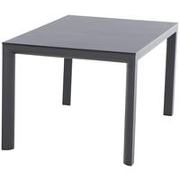 GARTENTISCH 160/90/74 cm Metall rechteckig  - Anthrazit/Titanfarben, Basics, Kunststoff/Metall (160/90/74cm) - Siena Garden