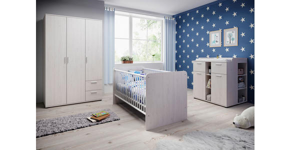 BABYZIMMER Chico - Weiß, Basics, Holzwerkstoff - My Baby Lou