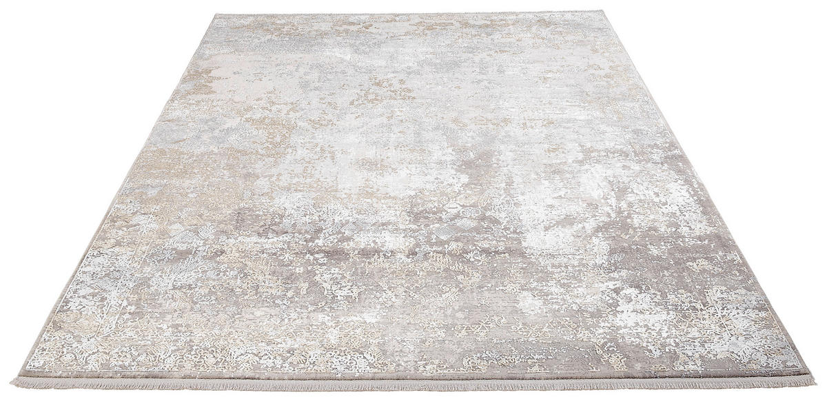 TKANÝ KOBEREC, 80/150 cm, šedá, béžová - šedá/béžová, Design, textil (80/150cm) - Dieter Knoll