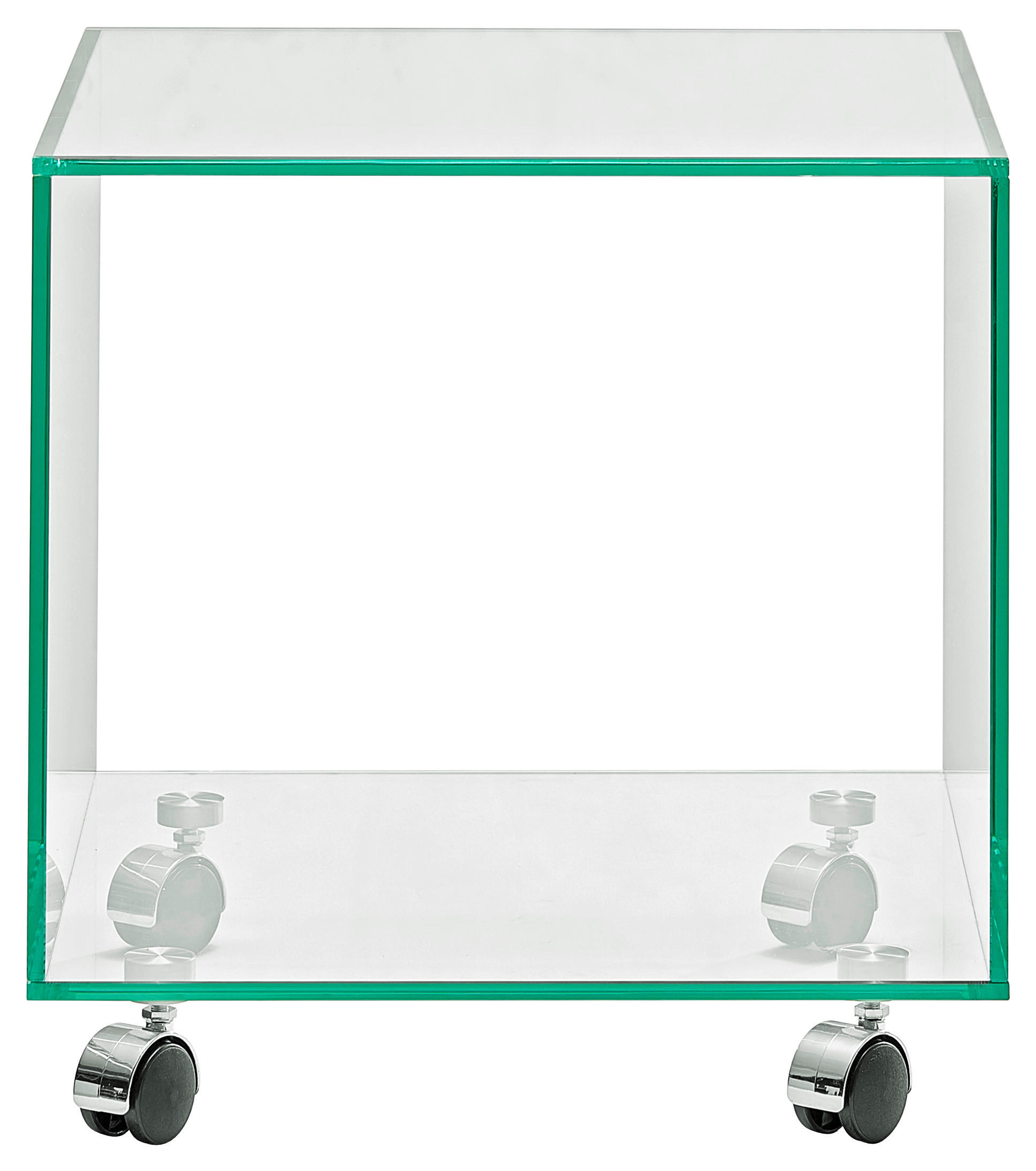 BEISTELLTISCH in Glas 40/40/40 cm  - Design, Glas (40/40/40cm) - Xora
