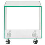 BEISTELLTISCH in Glas 40/40/40 cm  - Design, Glas (40/40/40cm) - Xora
