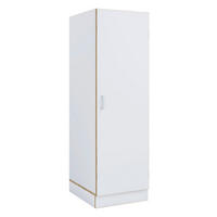 SKŘÍŇ NA PRÁDLO, 50/162/60 cm - bílá/medový dub, Trend, kompozitní dřevo/plast (50/162/60cm) - MID.YOU