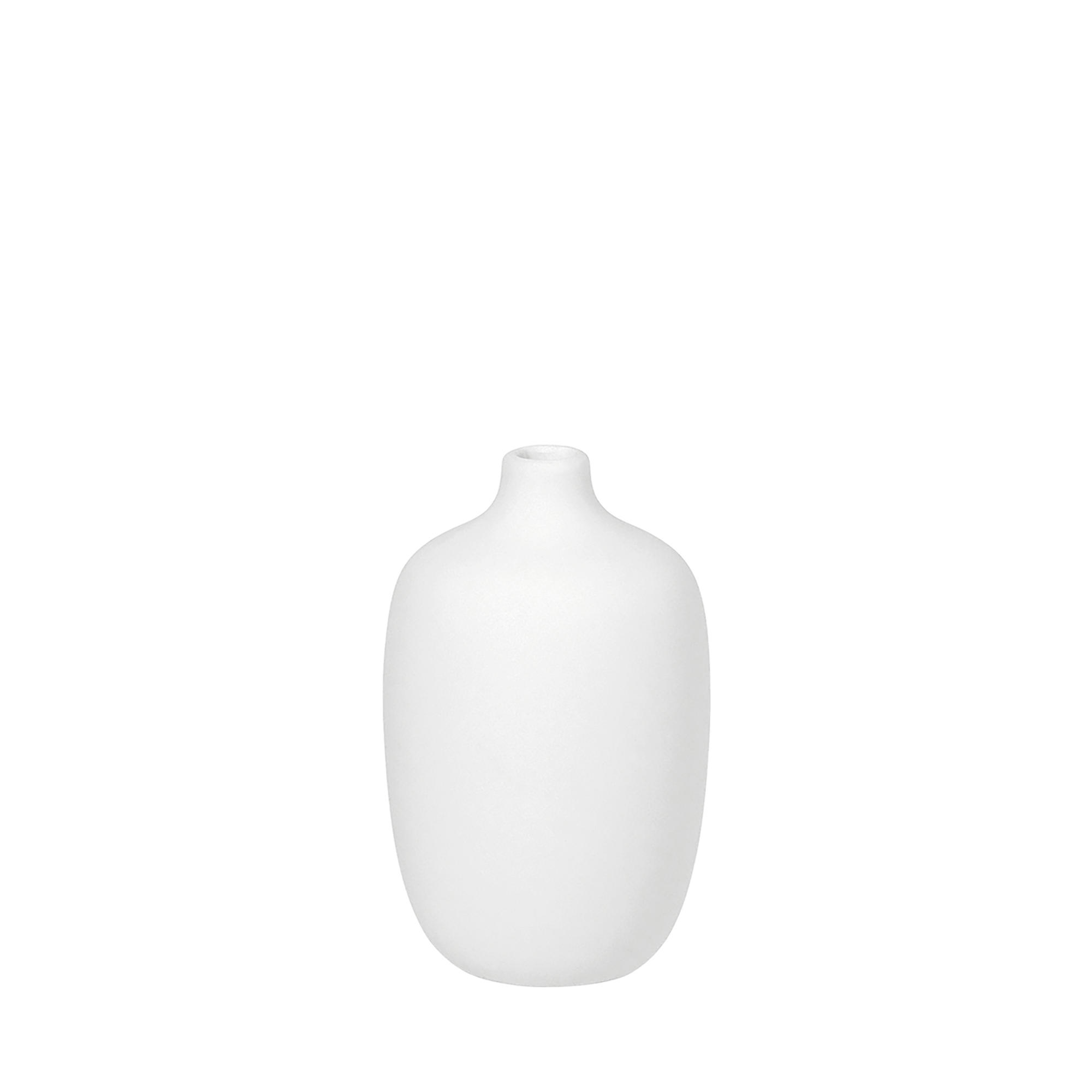 VASE CEOLA 13,0 cm  - Weiß, Design, Keramik (8,0/13,0cm) - Blomus