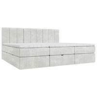 FAMILIENBETT - Creme/Schwarz, Design, Holzwerkstoff/Kunststoff (210/200cm) - Esposa