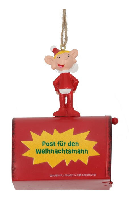 DEKOHÄNGER  - Rot, Basics, Metall (8/11/5cm)
