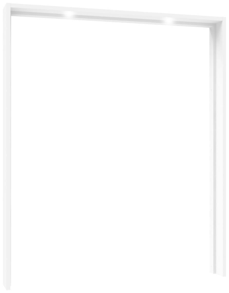 PASPARTOVÝ RÁM, biela, biela s vysokým leskom, 180,8/215,1/23,8 cm - biela/biela s vysokým leskom, Design, kov/kompozitné drevo (180,8/215,1/23,8cm) - home24