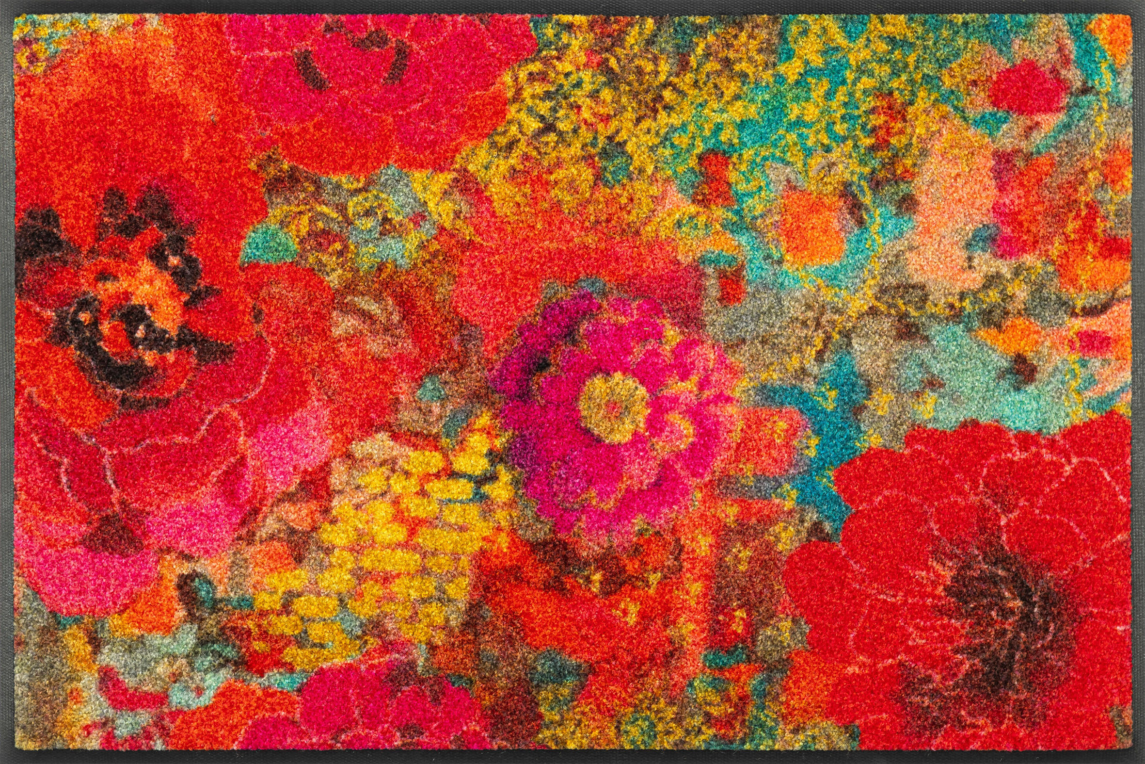 FUßMATTE  50/75 cm  Multicolor  - Multicolor, Design, Kunststoff/Textil (50/75cm) - wash+dry