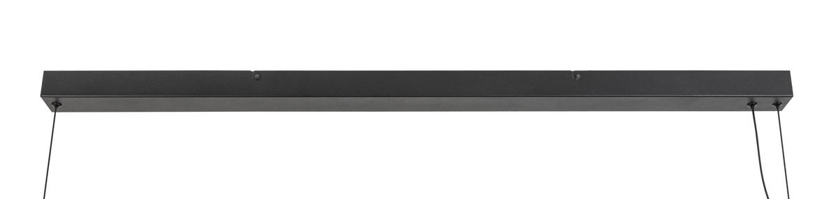 ZÁVESNÉ LED SVIETIDLO, 103/10/164 cm  - priehľadné/čierna, Design, kov/sklo (103/10/164cm) - Dieter Knoll
