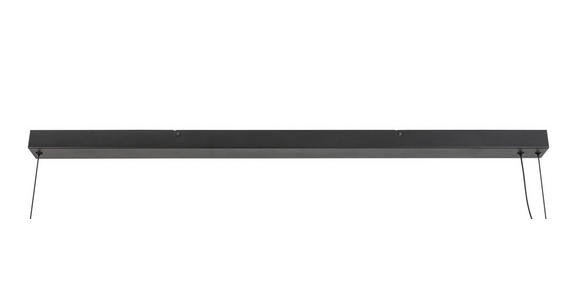 LED-HÄNGELEUCHTE Kaleido 103/10/164 cm - Transparent/Schwarz, Design, Glas/Metall (103/10/164cm) - Dieter Knoll