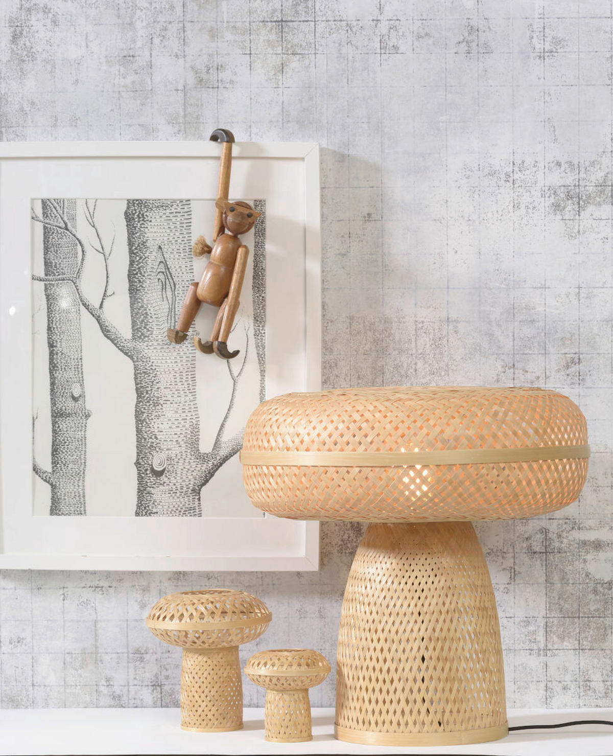 SVJETILJKA STOLNA GOOD&MOJO   - prirodne boje, Trend (15/40/40cm) - Good & Mojo