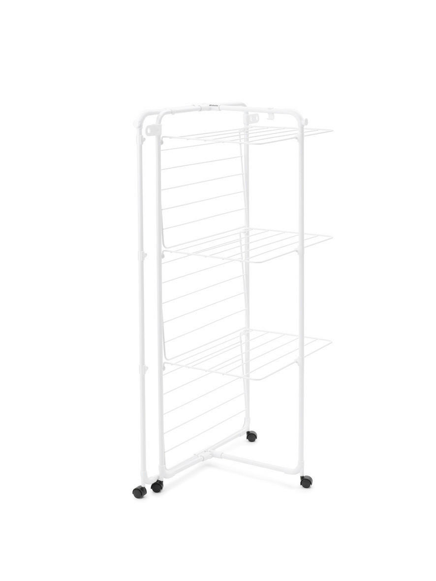 VERTIKALNA SUŠILICA ZA VEŠ - bela, Osnovno, metal (76,2/73,7/125,6cm) - Brabantia