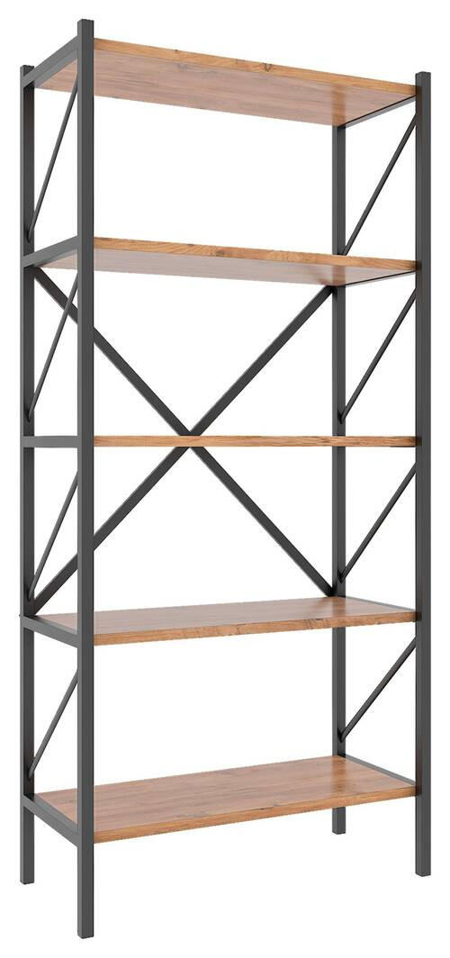 REGAL  66/160/34 cm Honigeiche  - Honigeiche, Modern, Holzwerkstoff (66/160/34cm) - MID.YOU