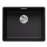 SPÜLE Subline  - Schwarz, Basics, Stein (52,7/20,3/42,7cm) - Blanco