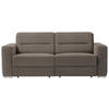 SCHLAFSOFA  in Grau  - Grau, KONVENTIONELL, Textil/Metall (202/86/92cm) - Sedda