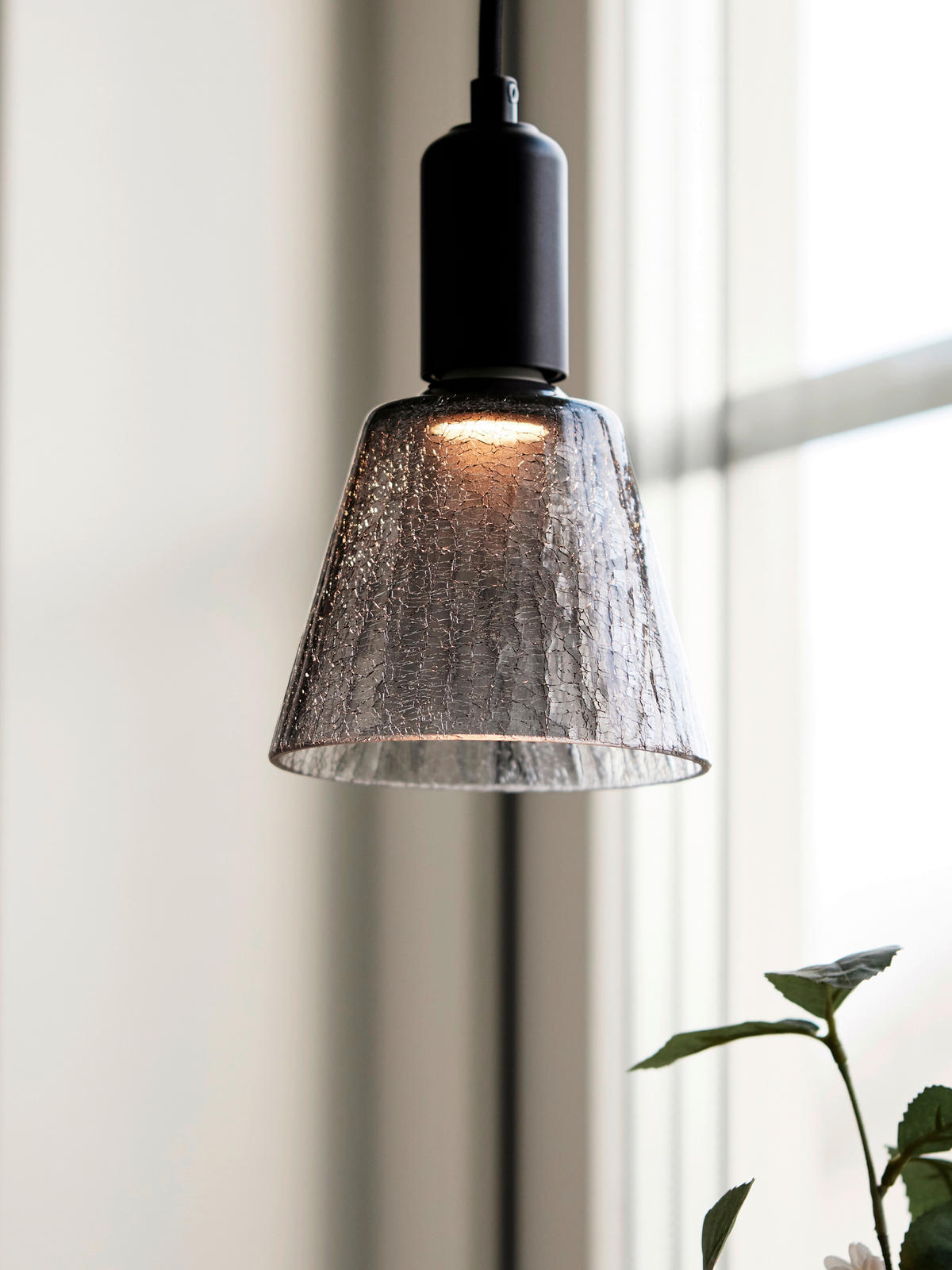 HÄNGELEUCHTE 12/18 cm  - Grau, Basics, Glas (12/18cm)