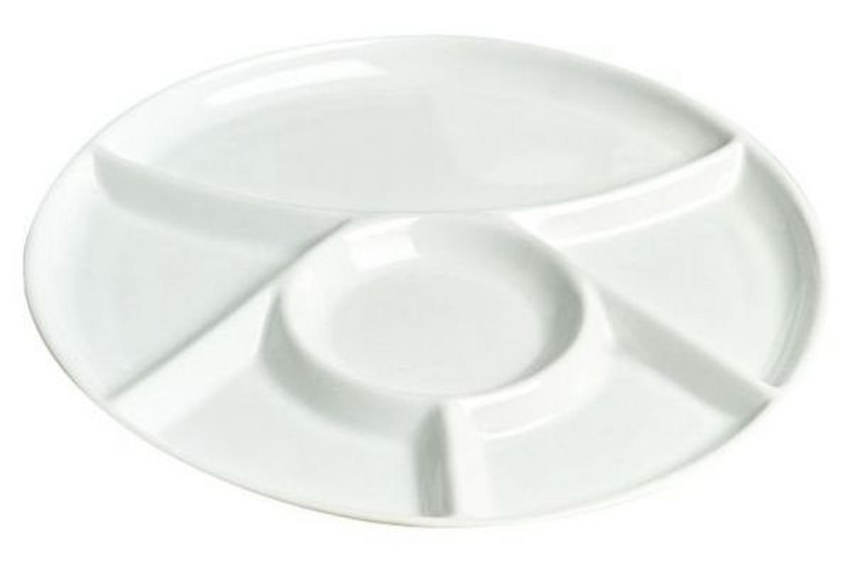 FONDUETELLER 25 cm  - Weiss, Basics, Keramik (25cm) - Homeware Profession.