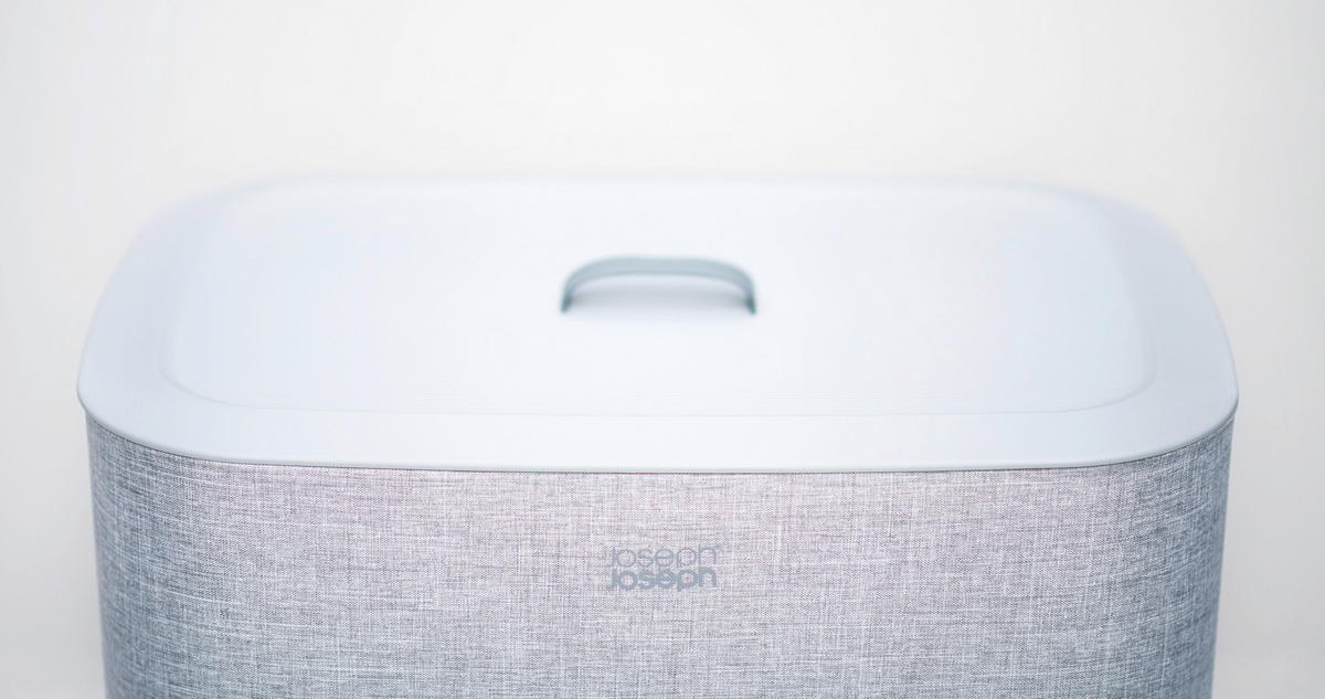 KOŠARA ZA RUBLJE      56/71/39,5 cm      - siva, Basics, tekstil (56/71/39,5cm) - Joseph Joseph