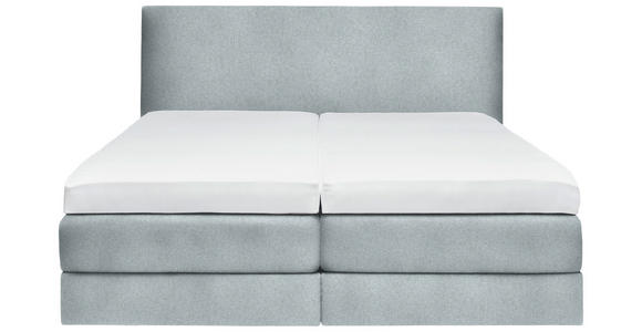 BOXSPRINGBETT 160/200 cm  in Hellgrau  - Hellgrau, KONVENTIONELL, Holz/Textil (160/200cm) - Dieter Knoll