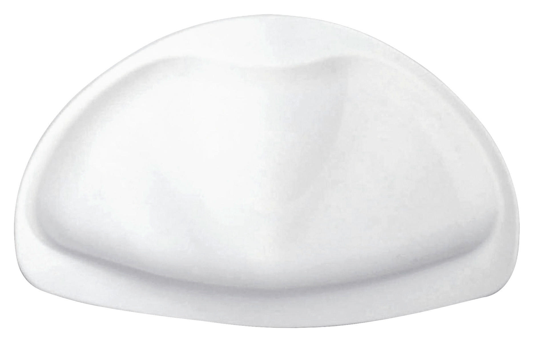 BADEWANNENKISSEN Kunststoff  - Weiß, Basics, Kunststoff (30/20/3cm)